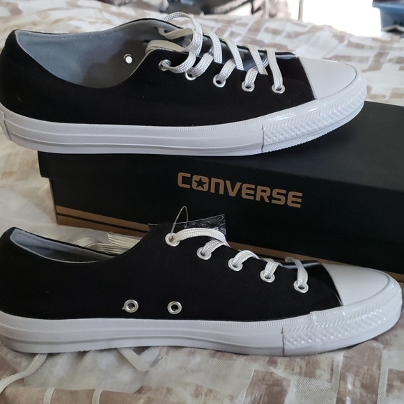 Converse All Star Women Sneaker,  Black, Size 8 - Picture 8 of 15